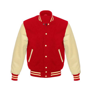 Fashion Custom Work Casual Outdoor Sports Varsity <b>Baseball</b> <b>Bomber</b> <b>Jackets</b> - Product Image 4