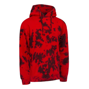 Sweat à capuche personnalisé oversize vintage délavé streetwear tie-dye décontracté coupe ample avec poches en molleton pour homme - Product Image 6