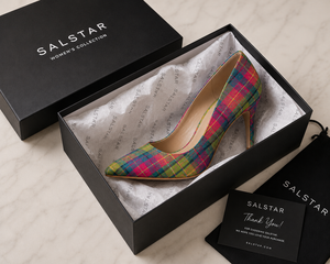 Tacones de aguja escoceses a cuadros para mujer al por mayor – Zapatos de tacón alto de diseñador personalizados, diseño a medida disponible - Product Image 6