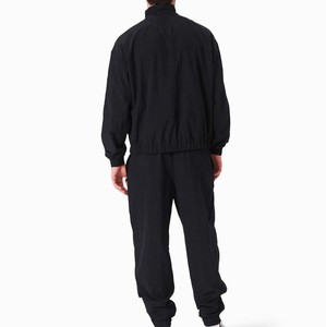 Custom <b>Men's</b> Polyester Zip up Blank Oversized Reflective Windproof <b>Jacket</b> and <b>Track</b> Pants Sets Nylon Tracksuits <b>for</b> <b>Men</b> - Product Image 3