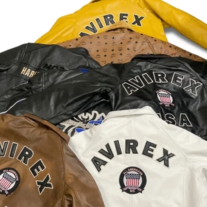 Blouson Bomber Universitaire Oversize en Cuir d'Agneau Style Vintage Y2K « Black Aces » Tuskegee Airmen – Collection Luxe Streetwear - Product Image 6