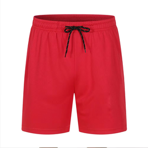Shorts pour hommes en coton mélangé respirant, taille mi-haute, style streetwear, avec logo personnalisé imprimé, pour adultes, fabriqués au Pakistan - Product Image 1