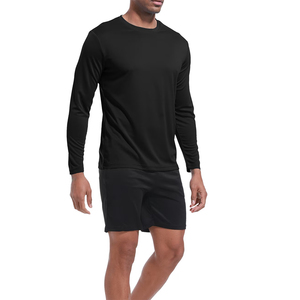 Sportswear Men Autumn Workout Training Running Quick Dry <b>T</b> <b>Shirt</b> Casual Seamless Elastic Fitness Athletic Long Sleeve <b>Shirt</b> - Product Image 3