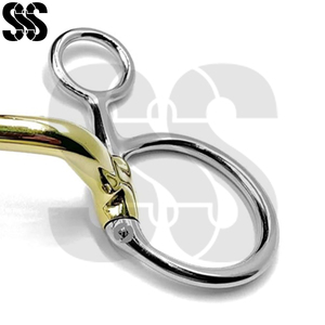 2026 Nouveauté Personnalisée Mors de Cheval en Acier Inoxydable et Argent Allemand Anti-Rouille Haute Qualité Durables Confortables pour l'Entraînement Équestre - Product Image 5