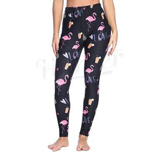 Venta al por mayor ropa de fitness sublimación impresión Leggings pantalones de entrenamiento lisos deporte gimnasio mujeres Leggings - Product Image 5