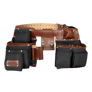 Ceinture porte-outils en cuir de qualité supérieure, grande taille, personnalisable pour hommes et femmes - Sacs à outils de fabricant professionnel - Product Image 4