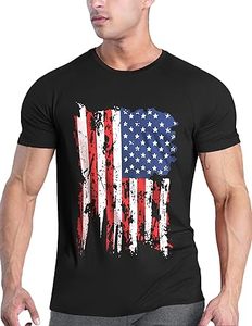 Camiseta Clásica de Cuello Redondo para Hombre, Material Suave y Transpirable, Manga Corta, Corte Regular, Ropa Informal - Product Image 5