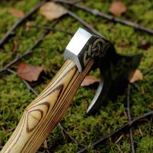 Hacha Vikinga Multiusos a Precio de Fábrica, de Acero con Alto Contenido de Carbono, Diseño Nuevo y Popular para Actividades al Aire Libre, Venta al Por Mayor, Personalizable - Product Image 2