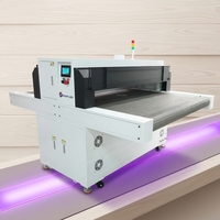 Système de polymérisation UV LED pour films PET, PVC, PP, impression d'étiquettes d'emballage souple, feuilles de plastique, papier, carton, encre UV