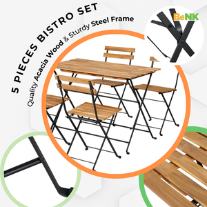 Best Selling High Quality Viet Nam Acacia Wood <b>Garden</b> Set Outdoor Furniture for Dining Living Room Park Courtyard Exterior - Product Image 3