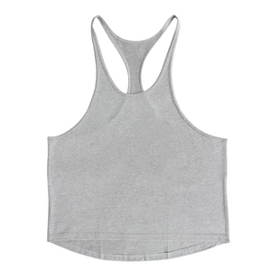 Wholesale Custom Logo Cotton Running <b>Singlet</b> Muscle Athletic Shirts Sleeveless Fitness Wear Workout <b>Men</b> Gym Tank Top <b>For</b> <b>Men</b> - Product Image 4