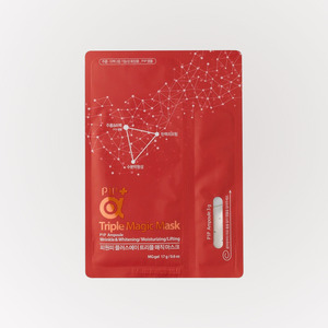 Mascarilla facial coreana Glass Skin Piwonpi Plus Ei Maejik, 10 unidades, mascarilla facial en lámina. - Product Image 1