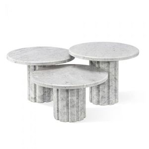 Latest Round Marble Side <b>Table</b> Luxury Accent <b>Table</b> For Living Room Home Furniture Modern Design Modern Round Marble Coffee <b>Table</b> - Product Image 2