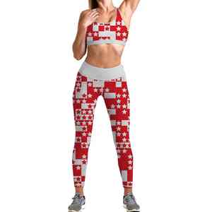 Ensemble 3 pièces pour femmes, haut court uni à manches longues, soutien-gorge, leggings, ensemble de yoga, entraînement sportif, ensembles de yoga en gros - Product Image 3