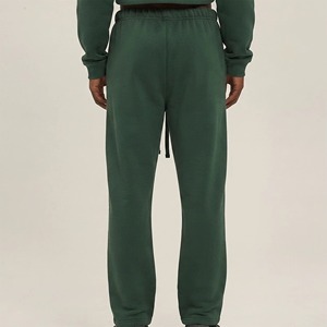Men's Classic Lightweight Fleece Jogger Sweatpants 100% Cotton High Street Embroidery Casual <b>Sports</b> <b>Trousers</b> - Product Image 3