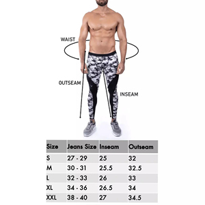 Top Selling <b>Men's</b> Workout Leggings Football Fitness <b>Compression</b> <b>Tight</b> Gym Pants Digital Print High Street Style - Product Image 6