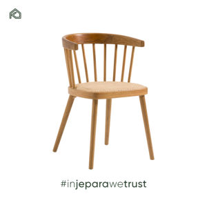 Chaises de salle à manger modernes en teck massif durables avec coussins - Cadre résistant aux intempéries, coussins amovibles, nettoyage facile - Product Image 1