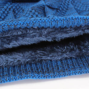 Gorros de invierno tejidos, gorros de moda para mujer, gorros para hombre y mujer, gorros unisex de uso casual, jacquard. - Product Image 6