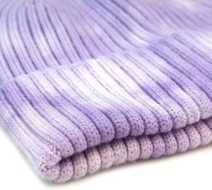 Gorro de Punto Unisex para Adultos, 100% Algodón, con Degradado Tie Dye y Bordado, Colorido, Cálido y Suave, Estilo Gorra de Playa, 2026 - Product Image 4