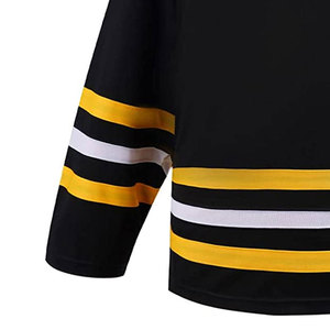 Maillot de hockey sur glace de style professionnel, tissu durable, parfait pour les matchs de compétition, l'entraînement et les tenues décontractées - Product Image 6