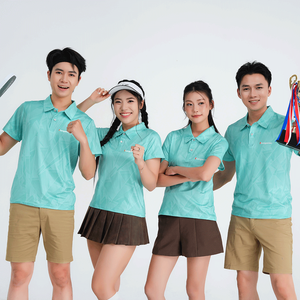 เสื้อกีฬาโพลีเอสเตอร์พิมพ์ลายตามสั่ง คอเสื้อแบบเชิ้ต ยูนิเซ็กซ์ พิมพ์ลายด้วยความร้อน สำหรับกิจกรรมกลางแจ้ง ชุดทีม ชุดฝึกซ้อม - Product Image 6