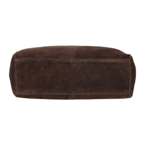 Women's Genuine Brown Cow Suede <b>Leather</b> Hobo Tote <b>Bag</b> Double Handle Shoulder Handbag <b>Soft</b> <b>Leather</b> Slouch Tote Purse Wholesale - Product Image 5