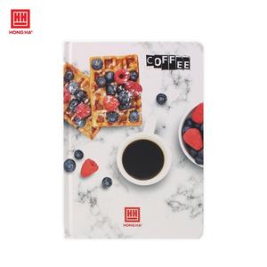 Libreta Delus Scent con Cubierta de Cuero A5, Encuadernación Cosida con Hilo, 200 Páginas, Impresión Digital, Edición de Regalo Blanca (148x205mm) Modelo - Product Image 1