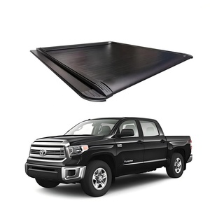 Couvercle de couvercle de tonneau de volet roulant électrique sur mesure pour <span class=keywords><strong>Toyota</strong></span> Tundra Couvre-lit de volet roulant en aluminium - Product Image 1