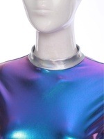 Costume Alien Femme Combinaison Longue Robot Spatial Adorable Spectacle Cosplay Événements Thème Entraînement Compétition Latine
