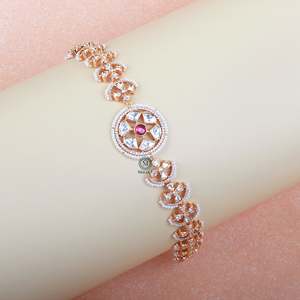 Fashion Body Jewelry-Kanishka Ruby Polki Designer Sheeshpatti - Product Image 2