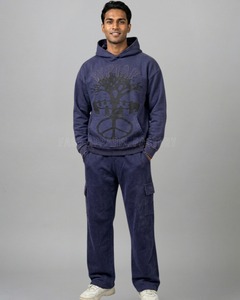 Ensemble de survêtement de jogging respirant et facilement lavable, à manches longues, pour activités de plein air, disponible pour hommes (vente en gros) - Product Image 1