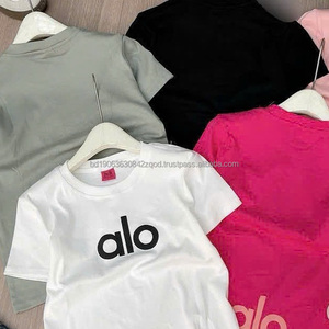 T-shirts pour femmes en gros, haute qualité, livraison rapide, motif dessin animé, achat décontracté, emballage personnalisé, fabriqué au Vietnam, fabricant - Product Image 2