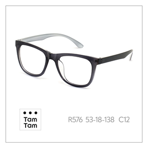 Tam Tam R576 Rectangle Full Rim <b>Eyeglasses</b> <b>Frames</b> 53-18-138 C12 Unisex Adult Vision Correction Anti-Uv Resin Lenses - Product Image 2