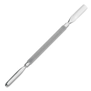 Removedor de Cutículas de Una Sola Punta y Empujador de Cutículas, Acero Alemán con Acabado Espejo, Herramienta Profesional Duradera para Manicura y Arte de Uñas - Product Image 2