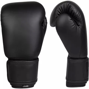 High Quality Customizable Leather MMA Boxing <b>Gloves</b> with <b>Moisture</b> Wicking Lace-Up Closure Fitness Training Gear Reasonable Price - Product Image 6