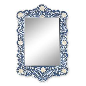 Elegant Handmade Bone Inlay Resin <b>Mirror</b> <b>Frame</b> Designed With Traditional Motifs For Premium Interior Decoration Spaces - Product Image 5