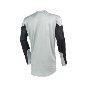 เสื้อเจอร์ซีย์แข่งรถมอเตอร์ครอสแขนยาวน้ำหนักเบาผ้าฝ้ายสำหรับผู้ชาย พิมพ์โลโก้ได้ตามต้องการ-บริการผลิตตามสั่งแบบ OEM - Product Image 3