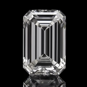 Diamante Sintético Cultivado en Laboratorio con Certificación IGI, Corte Esmeralda, 3.04 Quilates, Color D, Claridad VVS2, Diamante Suelto con Certificado - Product Image 1