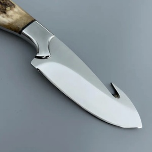 Premium Handmade Fixed Blade Hunting Skinner Knife <b>Mirror</b> Polish Blade Outdoor Camping sharp edge Pocket Hunting Knives USA Eu - Product Image 6