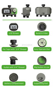 Fácil Operate Mangueira Water-proof Irrigation Temporizador com 1-7 dias Jardim automático Temporizador eletrônico para uso ao ar livre - Product Image 3
