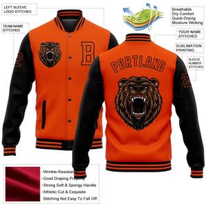 Veste universitaire pour homme en laine/viscose avec rembourrage en coton, écologique et imperméable, options de logo personnalisé, service OEM - Product Image 6