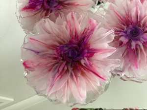 Juego de Posavasos de Resina Floral de Color Personalizado, Ecológicos, Pintados a Mano, Posavasos para Bebidas con Flores Hechas a Mano - Product Image 2