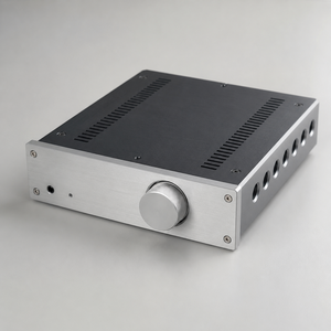 Fabricant de châssis d'amplificateur audio en aluminium sur mesure OEM selon dessin pour l'assemblage d'enceintes HiFi et d'amplificateurs de puissance - Product Image 1