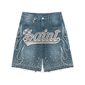 T-shirt décontracté personnalisé pour homme, 100% coton 500 GSM, respirant, effet vieilli, délavé à l'acide, sans couture, avec logo imprimé par transfert thermique, effet soleil éclairé, style français, collection printemps - Product Image 3