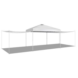 Tenda a baldacchino pop-up da esterno 3x3m con 2 pareti laterali per feste - Product Image 5