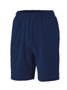 Shorts de Baño Awrah Personalizados con Logotipo para el Verano 2026, Color Azul Marino, Shorts Awrah de Doble Capa - Product Image 6