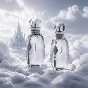 <b>Empty</b> Glass Perfume Bottle With High Quality Unique and Elegant Design Glass Bottle With Perfume Packaging <b>Box</b> - Product Image 2