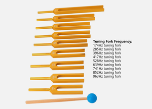 Ensemble de diapasons pour chakras, diapason d'acordage d'instruments, diapason en acier inoxydable,... - Product Image 5