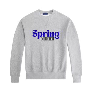 เสื้อสเวตเชิ้ตผ้าฝ้ายเฟรนช์เทอร์รี่คุณภาพสูง 380gsm 100% ระบายอากาศได้ดี คอวี แบบเรียบ สำหรับผู้ชายและผู้หญิง ขายส่ง - Product Image 6