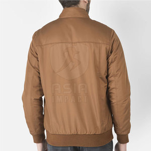 Stylish <b>Men</b> Outerwear Bomber <b>Jacket</b> Clean Design Relaxed Fit <b>Light</b> Warmth Suitable For Everyday Casual And Travel Wear - Product Image 5